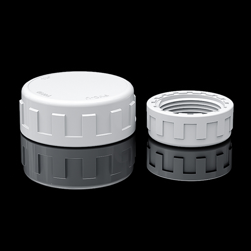 Drain Pipe Clip - PVC Dişi Uç Kapağı 20-60mm Beyaz