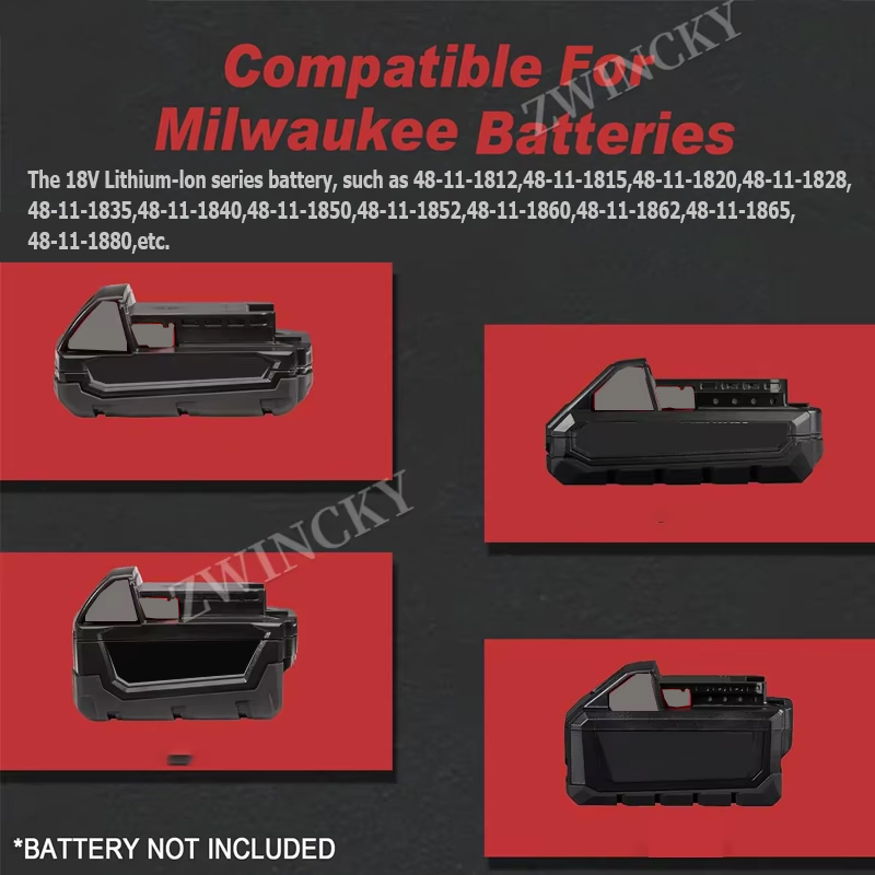 Milwaukee M&18 için Pil Adaptö - Black+Decker Tool 20V Max incelemesi ve fiyatı